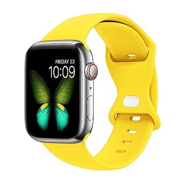 Imagem de Tighesen Pulseiras esportivas compatíveis com Apple Watch Ultra 3/2/1 de 49 mm, séries 11/10 46/42 mm, 9/8/7 45/41 mm, SE 6/5/4 44/40 mm, 3/2/1 42/38 mm S/M M/G para mulheres e homens