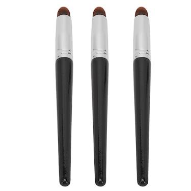 Imagem de Conjunto de Escova de Corretivo Cabelo Macio Escova de Realce Profissional para Maquiadores Portátil