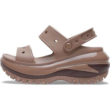 Imagem de Crocs Sandália Mega Crush unissex para adultos, Latte, 37