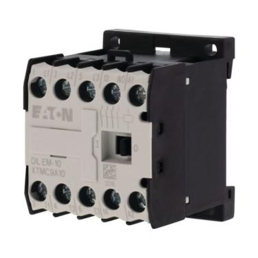 Imagem de Mini Contator DILEM-10 9A AC3 Até 690VCA(400V50HZ,440V60HZ) XTMC9A10N Cod. 51788 - Eaton