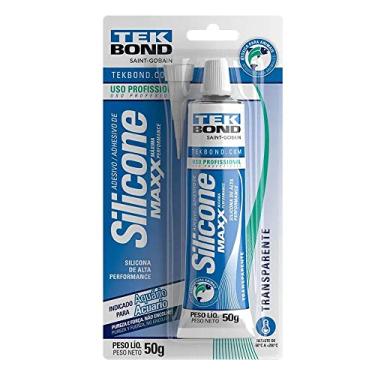 Imagem de Cola Silic. 50g Trans.aquario Tekb