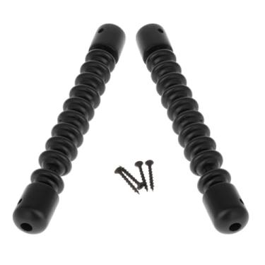 Imagem de Colaxi Unidade de pontuação premium Abacus para shuffleboard ou pebolim, inclui hardware de montagem, preto