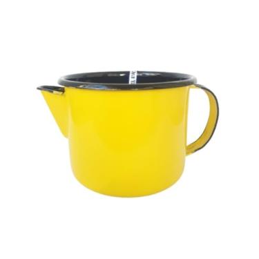 Imagem de Caneca Esmaltada com Bico Amarela 1 litro - Nr 12 - Ewel