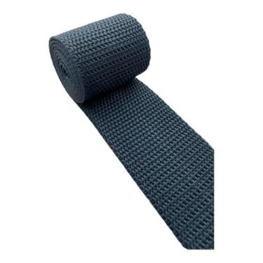 Imagem de Fita Nylon CA 40mm x 50mts Slack Line Alças Cintas de Carga (Azul Marinho)