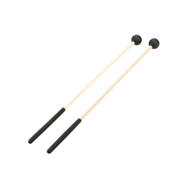 Imagem de Generic 2 peças de madeira maças tímpanos maças profissional portátil acessórios tambor maças marimba maças para sinos iniciantes carrilhão