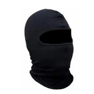 Imagem de Balaclava Touca Ninja Preta em Lycra - RVT