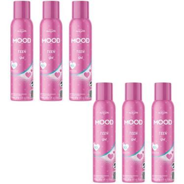 Imagem de Kit 6 Desodorante Teen Girl Mood Care 150Ml - My Health