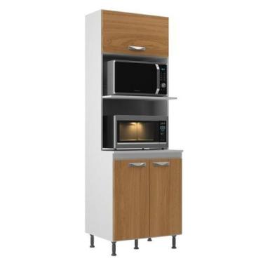 Imagem de Torre Quente para Forno e Micro-Ondas Ipanema - Evidencia Moveis, Bran