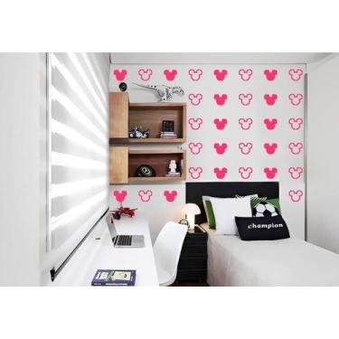 Imagem de Kit 80 Adesivo Mickey 7cm x 5,8cm Decoração Casa, Sla Quarto - Imprima