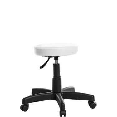 Imagem de Mocho Estética Dentista Tatuador Slim Rv Branco - Goldflex