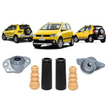 Imagem de 2 Kit Do Amortecedor Traseiro Crossfox 2013 2014 2015 2016 - QualyKits