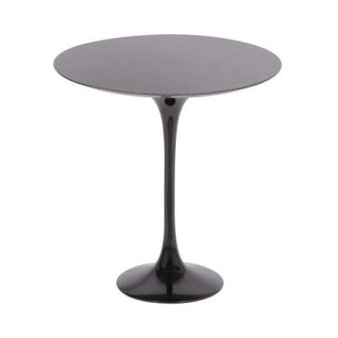 Imagem de Mesa Saarinen Lateral São Gabriel 42cm - Base Preta - mgsaarinen