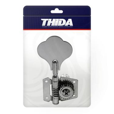 Imagem de Tarraxa Avulsa Vintage Baixo Jazz Bass Cromada Lado Direito - Thida