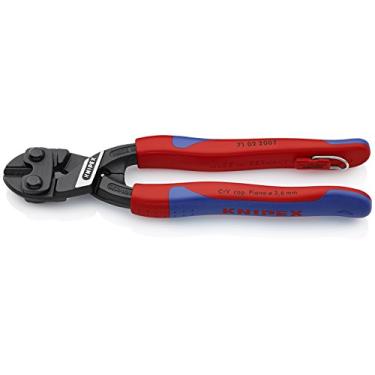 Imagem de KNIPEX Ferramentas – Cortadores de parafusos compactos CoBolt, multicomponentes, acessório amarrado (7102200TBKA)