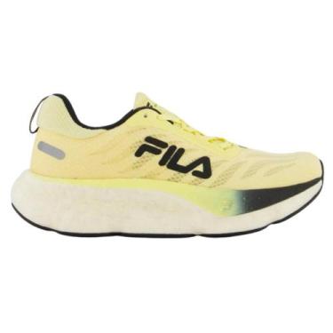 Imagem de Tenis fila float maxxi 2 feminino-amarelo/preto, Amarelo, Preto, 36