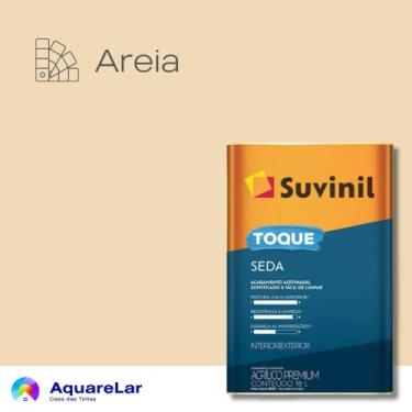 Imagem de Toque Seda Suvinil Acetinado 16L, AREIA