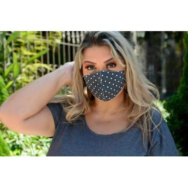Imagem de Mascara Feminina tricoline  ( Kit com 5 peças ) - GATAGE