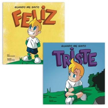 Imagem de Kit Coleção Sentimentos e Emoções Feliz e Triste - Livraria Cristã Emm