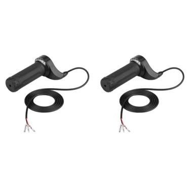 Imagem de Aperto do Acelerador Motocicleta, Acelerador Universal Motocicleta Scooter Elétrico Torção Velocidade Acelerador Aperto Com 3 Fios