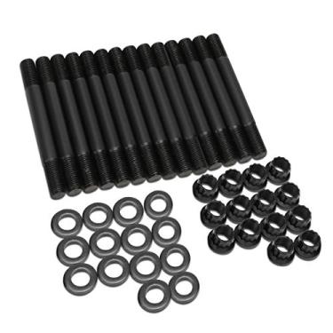 Imagem de DNA Motoring Conjunto de porcas cromadas LEPOW-031 de 12 pontos