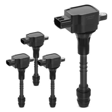 Imagem de Conjunto de 4 bobinas de ignição para Nissan Sentra 2002-2006 I4 1,8L