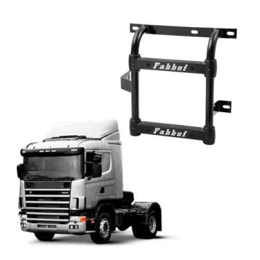 Imagem de Escada Scania R 124 Preto 2 Degraus 2002 Até 2005 - Fabbof