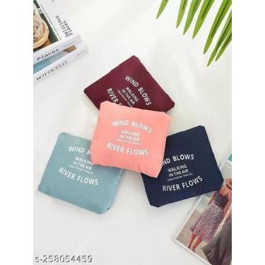 Imagem de Bolsa Mala Para Viagem Dobrável Impermeável E Alça - oem, Azul marinho