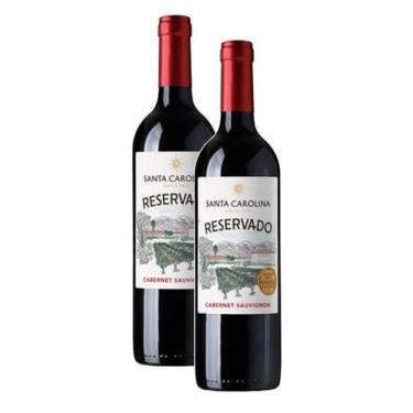 Imagem de 2 vinho santa carolina reservado cabernet sauvignon 750ml