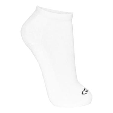 Imagem de Meia de Cano Curto Masculina Olympikus, Branco, 39-44