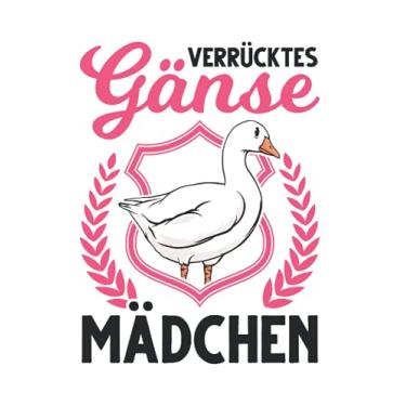 Imagem de Gänse Tagesplaner: Verrücktes Gänse Mädchen Gans Gänsezüchter/Kalender 2022 / Wochenplaner Tagesplaner Planer/Planungsbuch To-Do-Liste / 6x9 Zoll / 100 ausfüllbare Seiten