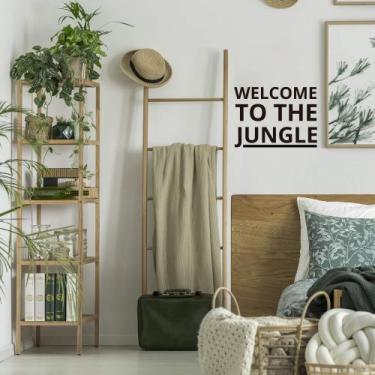 Imagem de Adesivo Porta Bem vindo à Selva Inglês Música Welcome to The Jungle - 