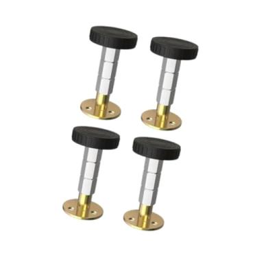 Imagem de IEUDNS 4 pçs cabeceira rolhas cabeceira estabilizadores proteção de parede cama quadro suporte para camas sofá cabeceiras de parede, Altura 84 a 110mm