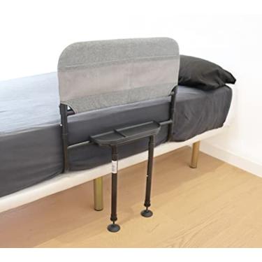 Imagem de KMINA - Trilho de cama resistente para idosos (até 145 kg), trilhos de assistência ajustáveis, barra de apoio para adultos, grade de deficiência