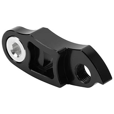 Imagem de Cabide de Desviador Traseiro de Bicicletas, Extensor de Gancho de Cauda de Alumínio, Acessório Extensor de Desviador Traseiro para Bicicleta de Estrada (Preto)