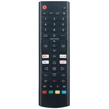 Imagem de AKB76040301 Remote Commander Substituição compatível com LG TV 32LM577BPUA 43LM6370PUB 50UP7000PUA 60UP7670PUB 32LM637BPUB 55UP7000PUA 65UP7000PUA 24TQ510S 32LQ666666667 3006LA 86UQ91006LA 55UQ75006LF