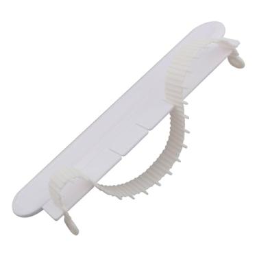 Imagem de DGBRSM Régua de arco de bolo dobrável decorativa para marcação, ferramenta de enquadramento de bolo, redondo, renda, assar, medir, pastelaria