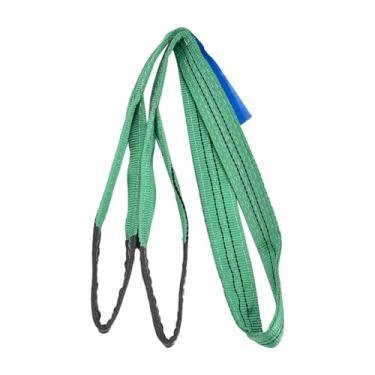 Imagem de Eslinga de Elevação Plana de Poliéster Resistente 2T - Borda Colorida, Durável, Alça de Elevação de 2m / 4m / 5m / 6m para Levantamento Pesado, Bordas de Cores Aleatórias, Alta