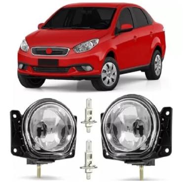 Imagem de Par Farol De Milha Grand Siena 2013 2014 2015 2016 2017 2018 2019 2020 2021 + Lâmpada