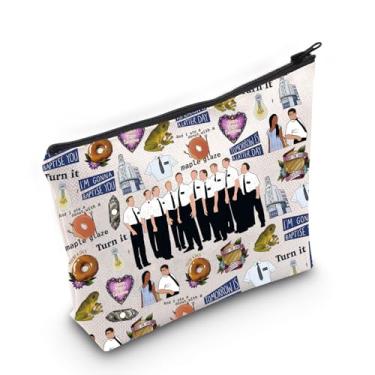 Imagem de WZMPA Livro de Mórmon Bolsa de Viagem Musical Cunningham & Kevin Price Fan Gift Book Of Mormon Personagens Bolsa de Maquiagem Bolsa de Maquiagem, Gire, Ajuste