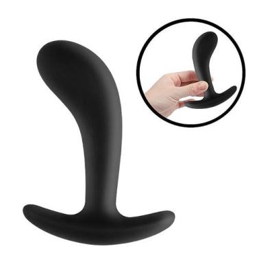 Imagem de Plug Anal em Silicone Curvado - Tamanho 13.0x3.8 - Sex shop - Sexy Imp