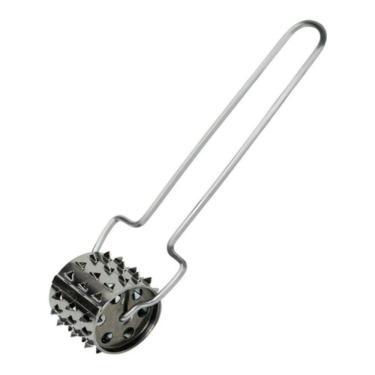 Imagem de Amaciador De Carne Rolo Aço Inox Sem Bater