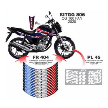 Imagem de Adesivos Person. +refletivo+ploter Cg160 Fan - Kitgg806 - Resitank