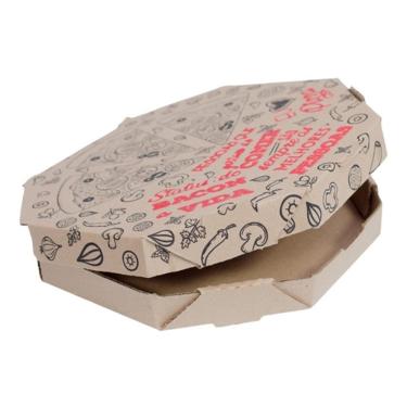 Imagem de Caixa De Pizza Tampa Acoplada Premium N° 30 Com 25 Unidades