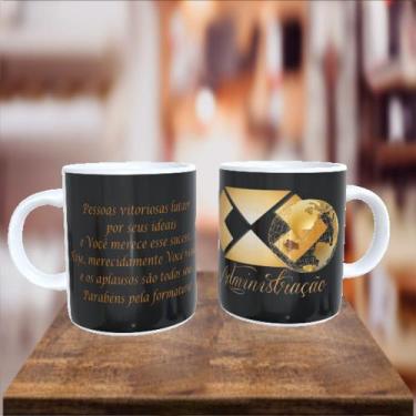Imagem de Caneca Personalizada Profissão Administração Parabéns Pela Formatura -