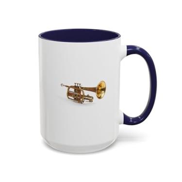 Imagem de Caneca de café com destaque musical - presente para músicos, amantes de café, presentes para eventos musicais, fãs de jazz, decoração de casa
