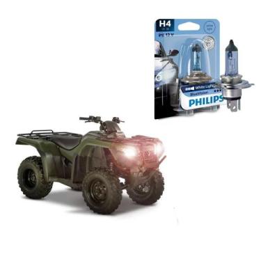 Imagem de Lâmpada Philips BlueVision H4 p/ HONDA TRX 420 Fourtrax