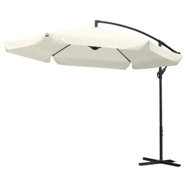 Imagem de Ombrelone Suspenso Lateral 3m Piscina Quintal Jardim