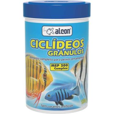 Imagem de Alcon Ciclídeos Granulados 130 gr - Alcon Pet