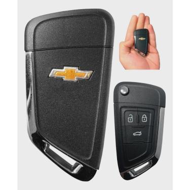 Imagem de Carcaça Chave Canivete 2 Bot S10 Spin Cobalt Sonic Chevrolet