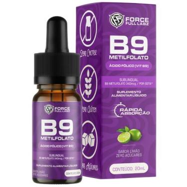 Imagem de Vitamina B9 Metilfolato 20ml - Force Labz